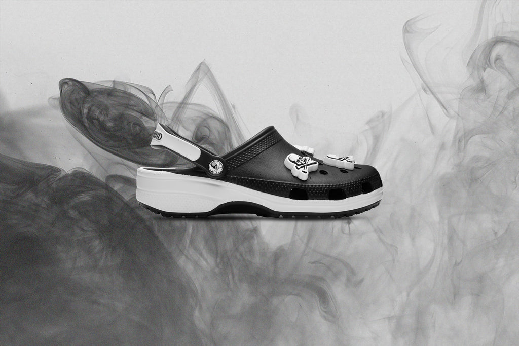 Mastermind Japan x Crocs Classic Clog Black White