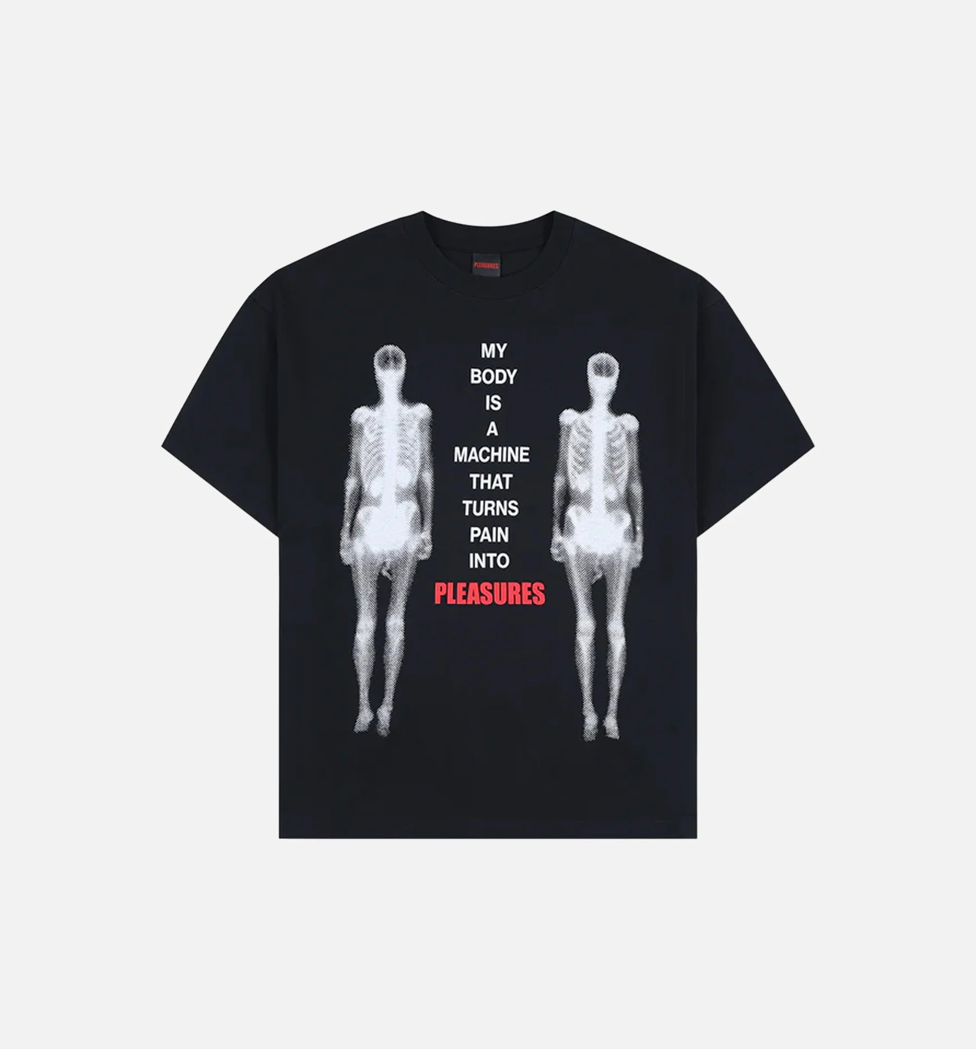 Machine Mens Short Sleeve Shirt Black