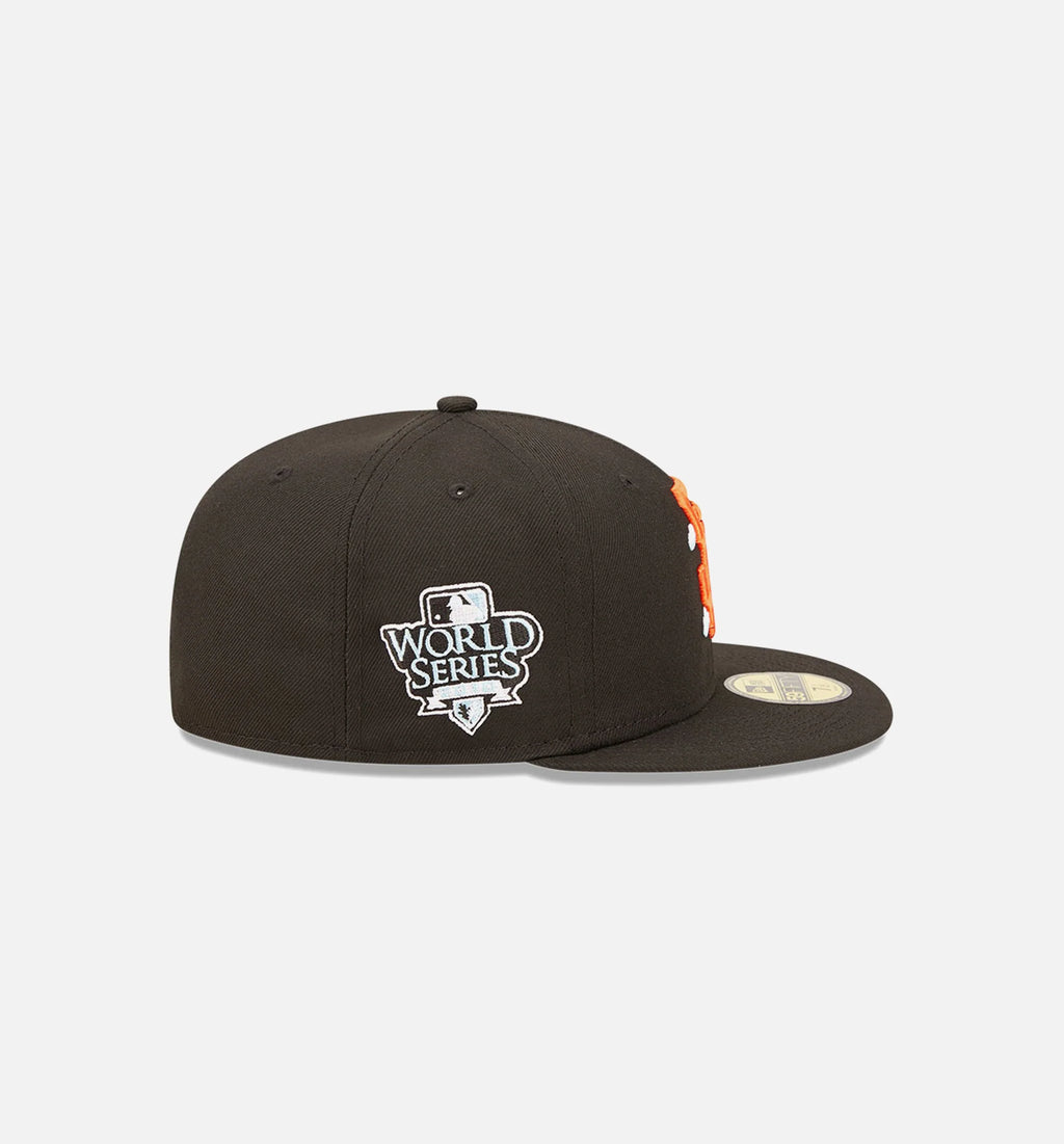 San Francisco Giants Comic Cloud 59FIFTY Fitted Cap Mens Hat Black