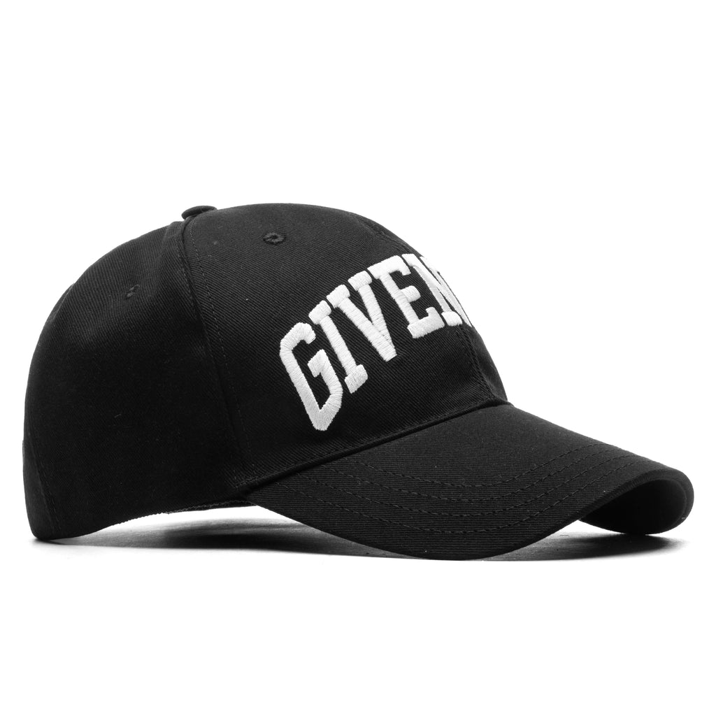 College Embroidered Cap Black