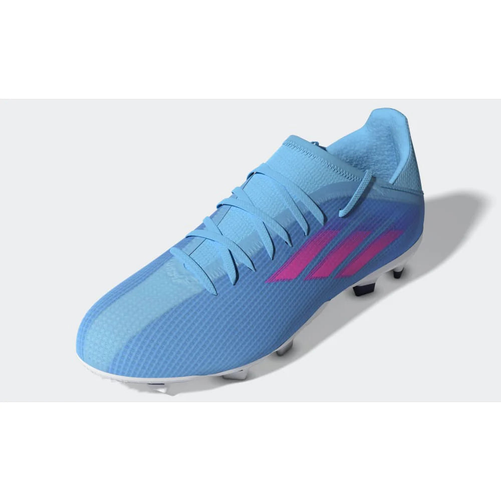 adidas Kids X Speedflow 3 FG J Firm Ground Boots Sky Rush Pink