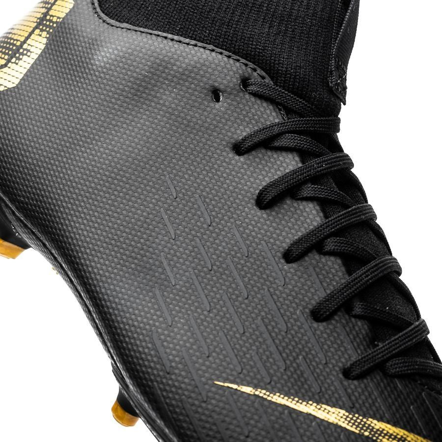 Nike JR Superfly 6 Academy FG Black Lux Metallic Vivid