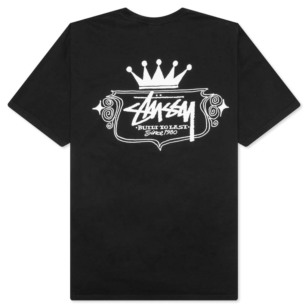 Built To Last Pig Dyed Tee Black