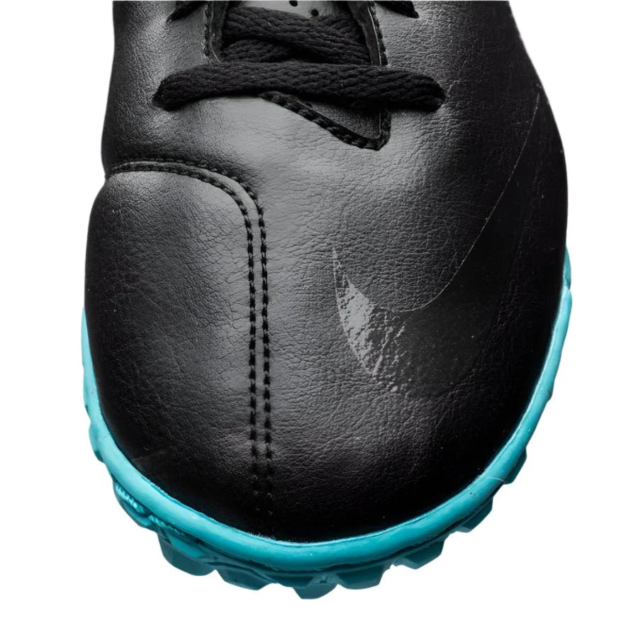 Nike JR Bomba II TF Turf Soccer Cleats Black Gamma Blue