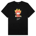 Heart Ablaze Tee Black