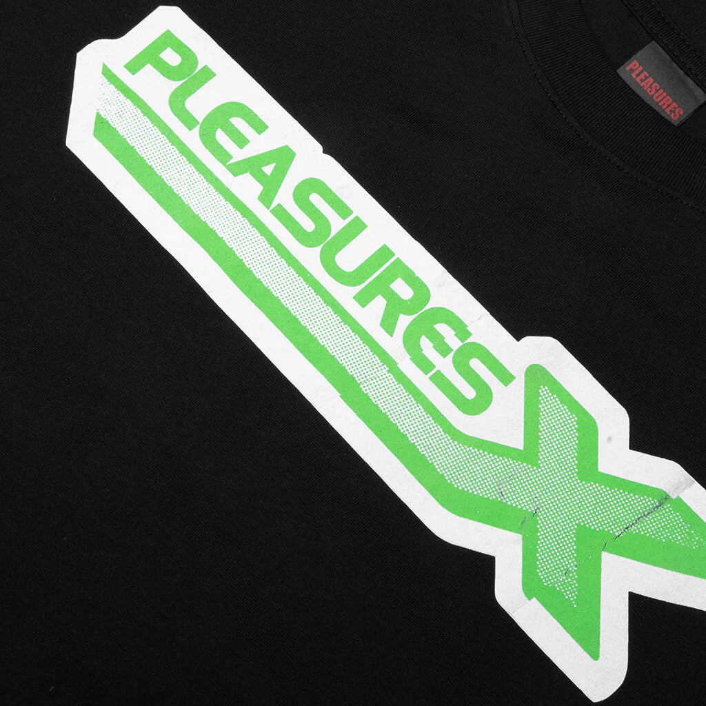 Pleasures X L S T Shirt Black