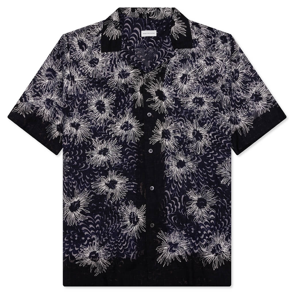 Carltone Emb 1162 MW Shirt Navy