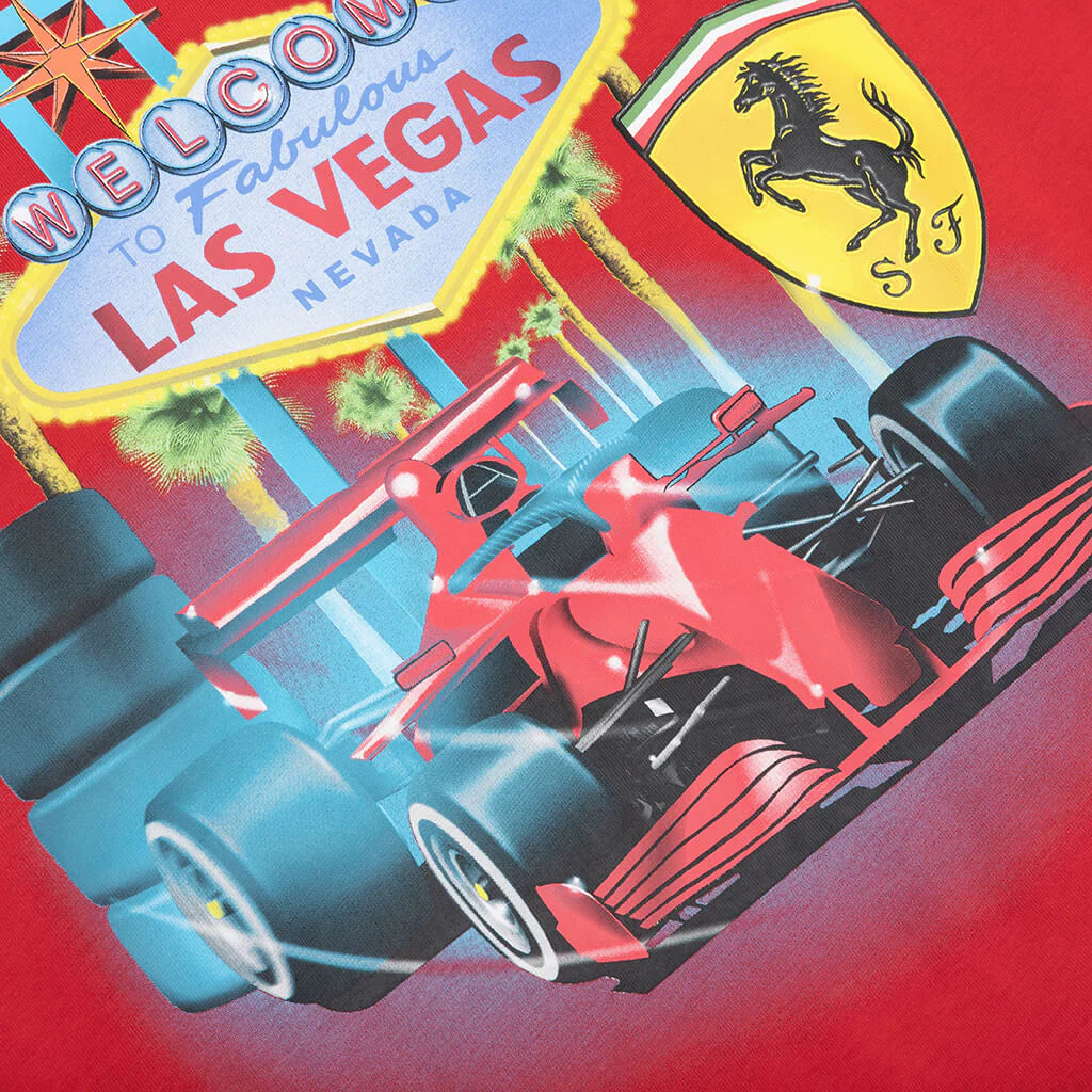 Puma x Joshua Vides Ferrari Tee Red