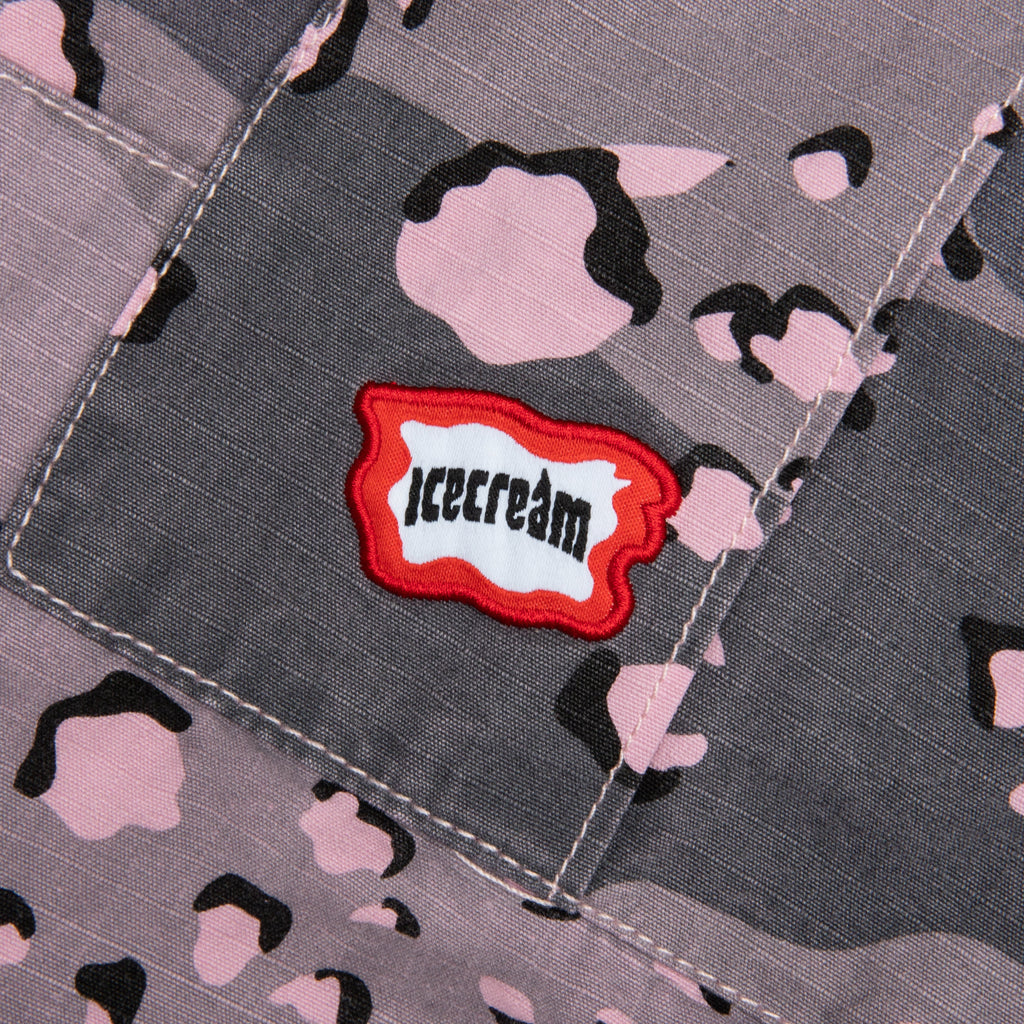 Dipped Cargo Pants Pink Nectar