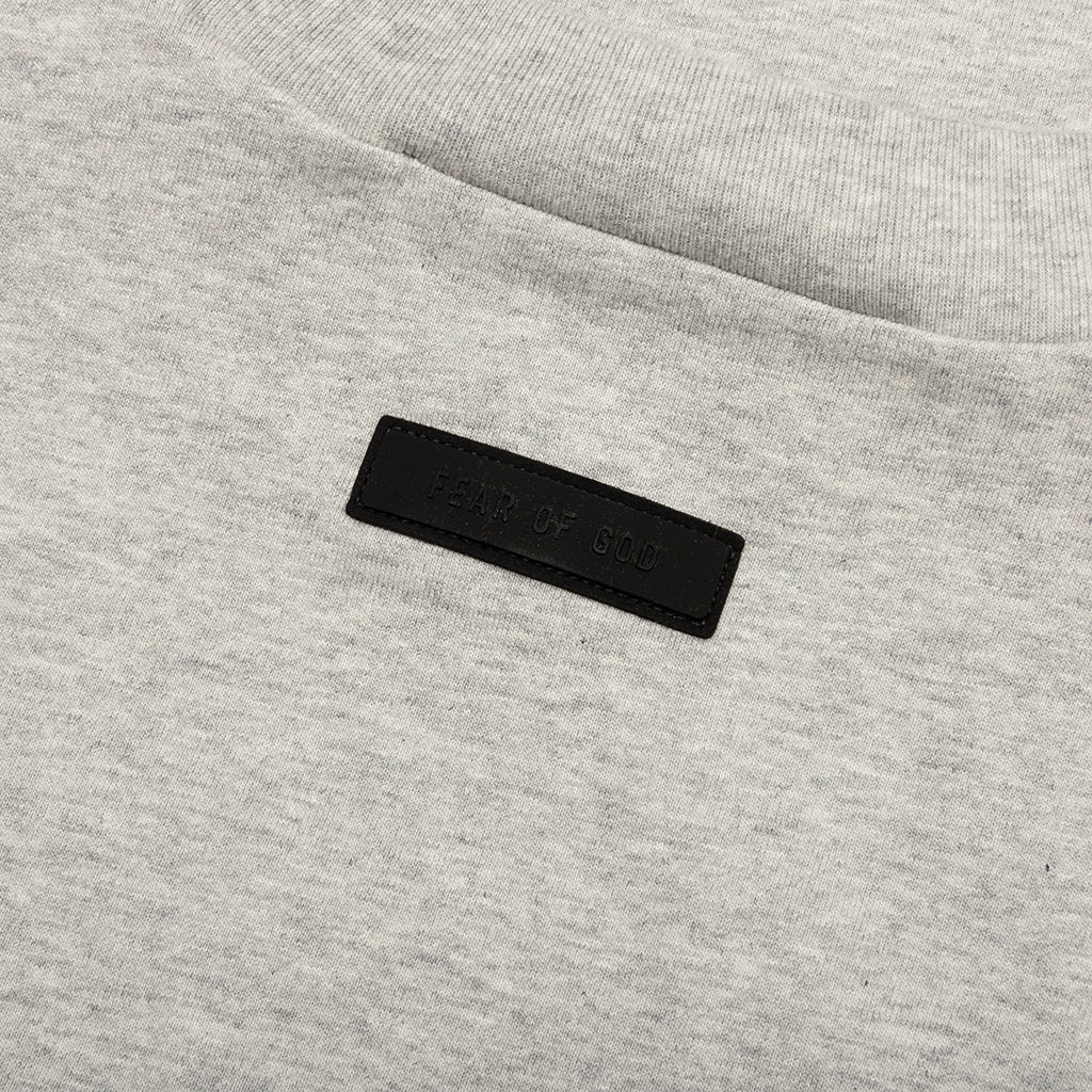 Kids L S Shirt Light Heather Grey