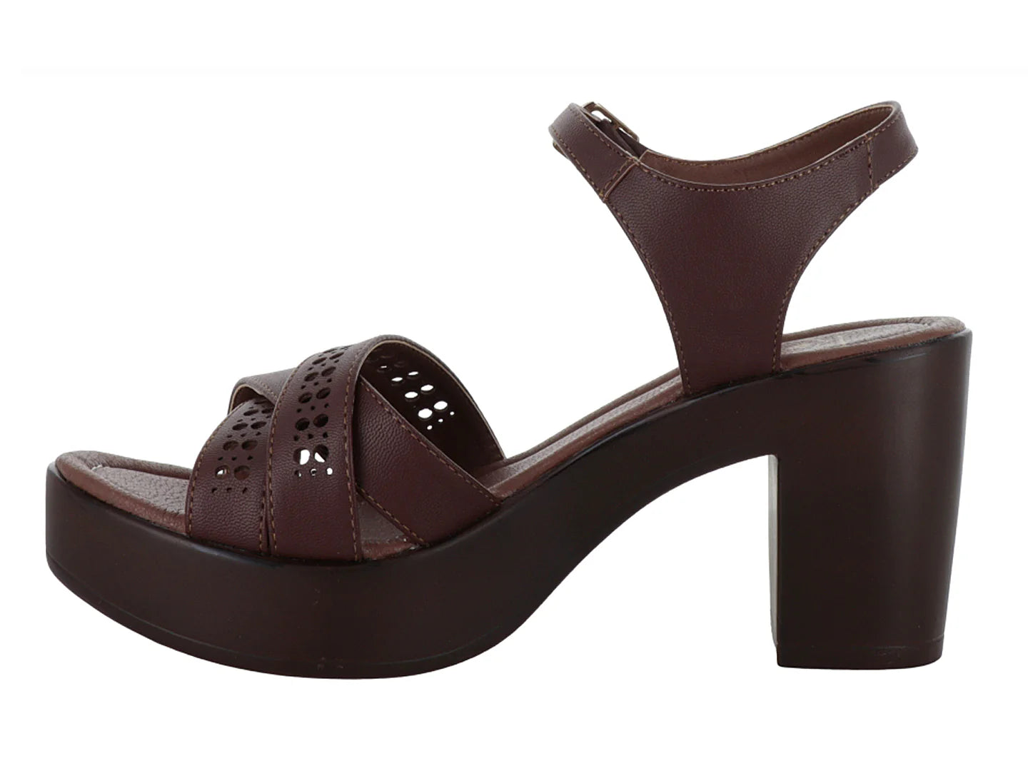 Sandalias Luna Rosa Color Comino para Mujer