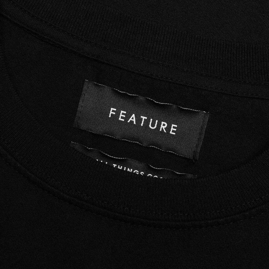 Fea Tah Print Tee Black