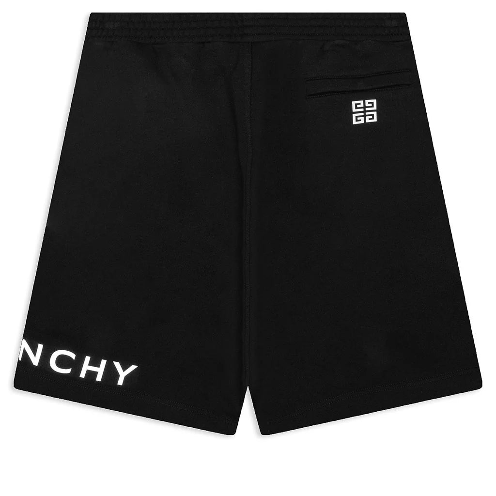 Reflective Bermuda Shorts Black
