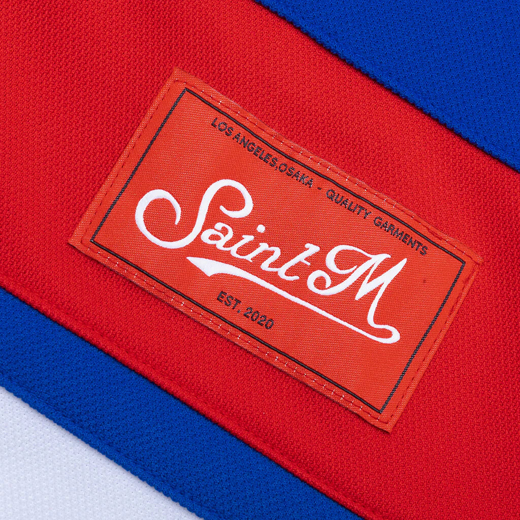 Saint M6 x Nas Illmatic 94 Game Jersey Blue