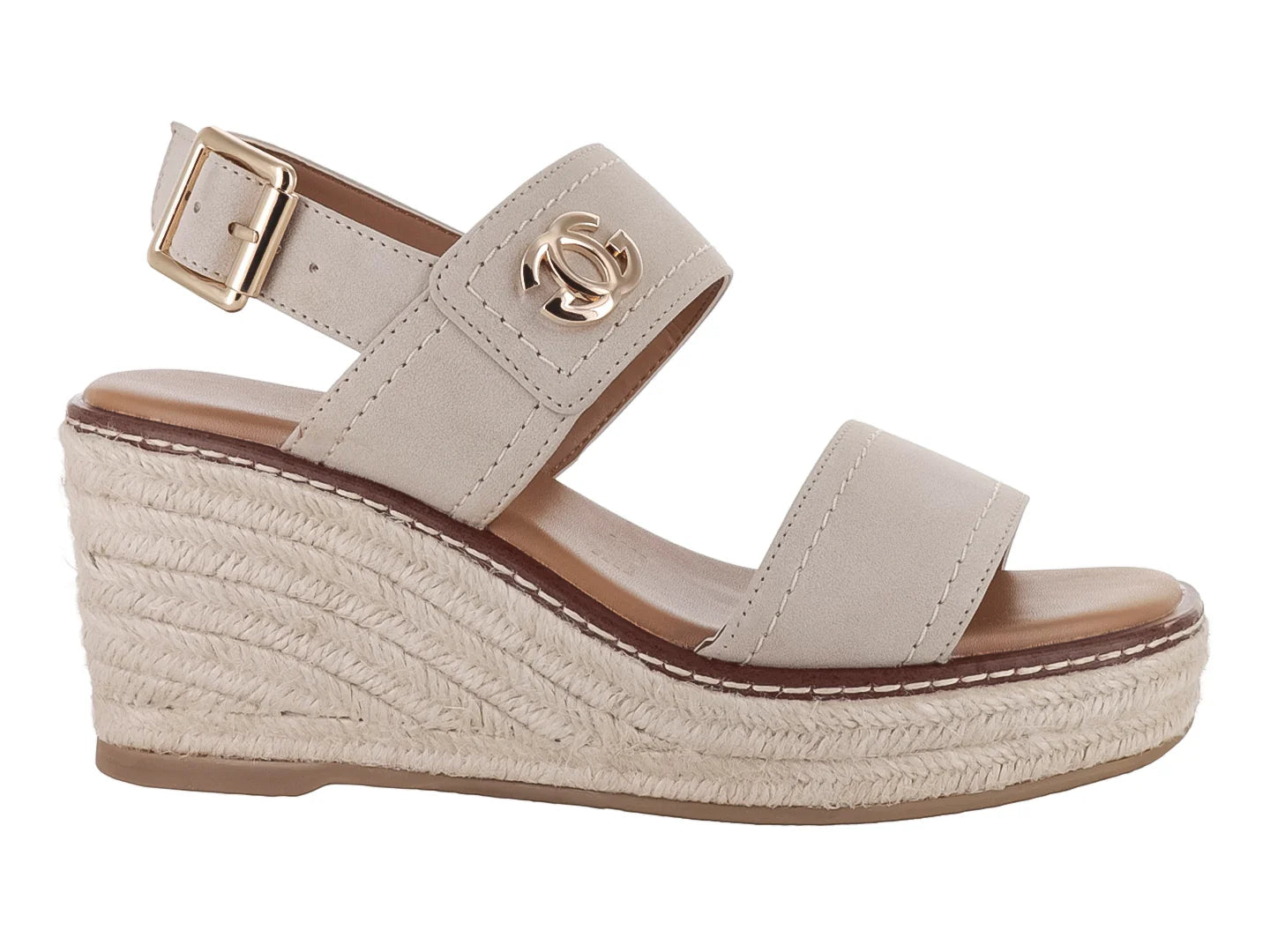 Sandalias Gillio Color Fósil para Mujer