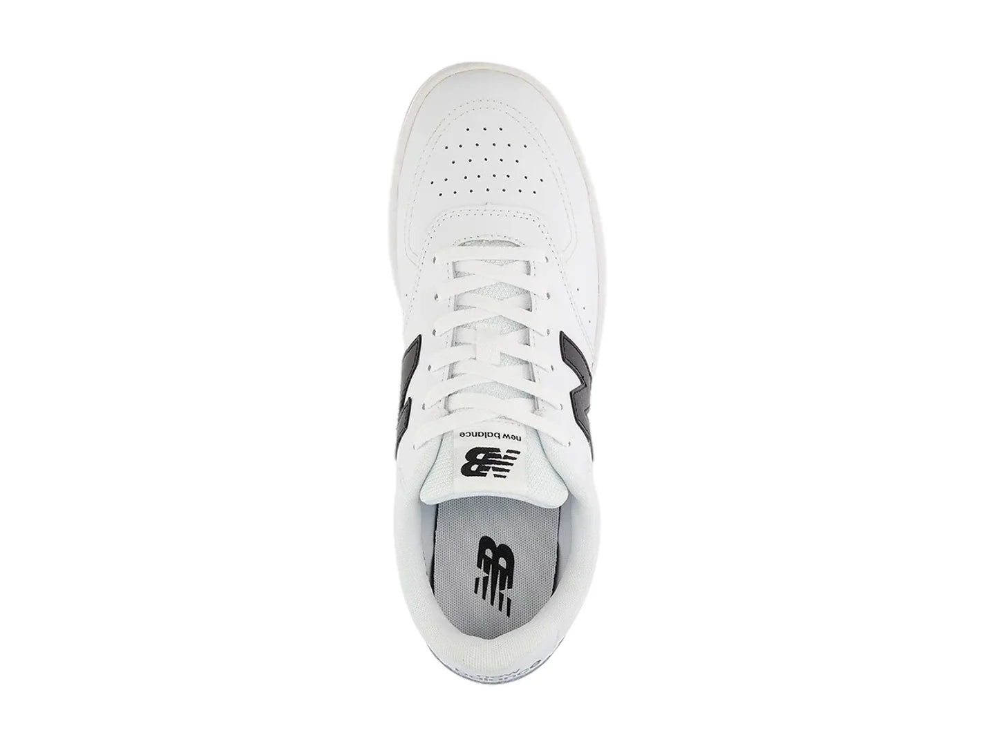 Tenis New Balance BB 80 Blanco y Negro para Mujer