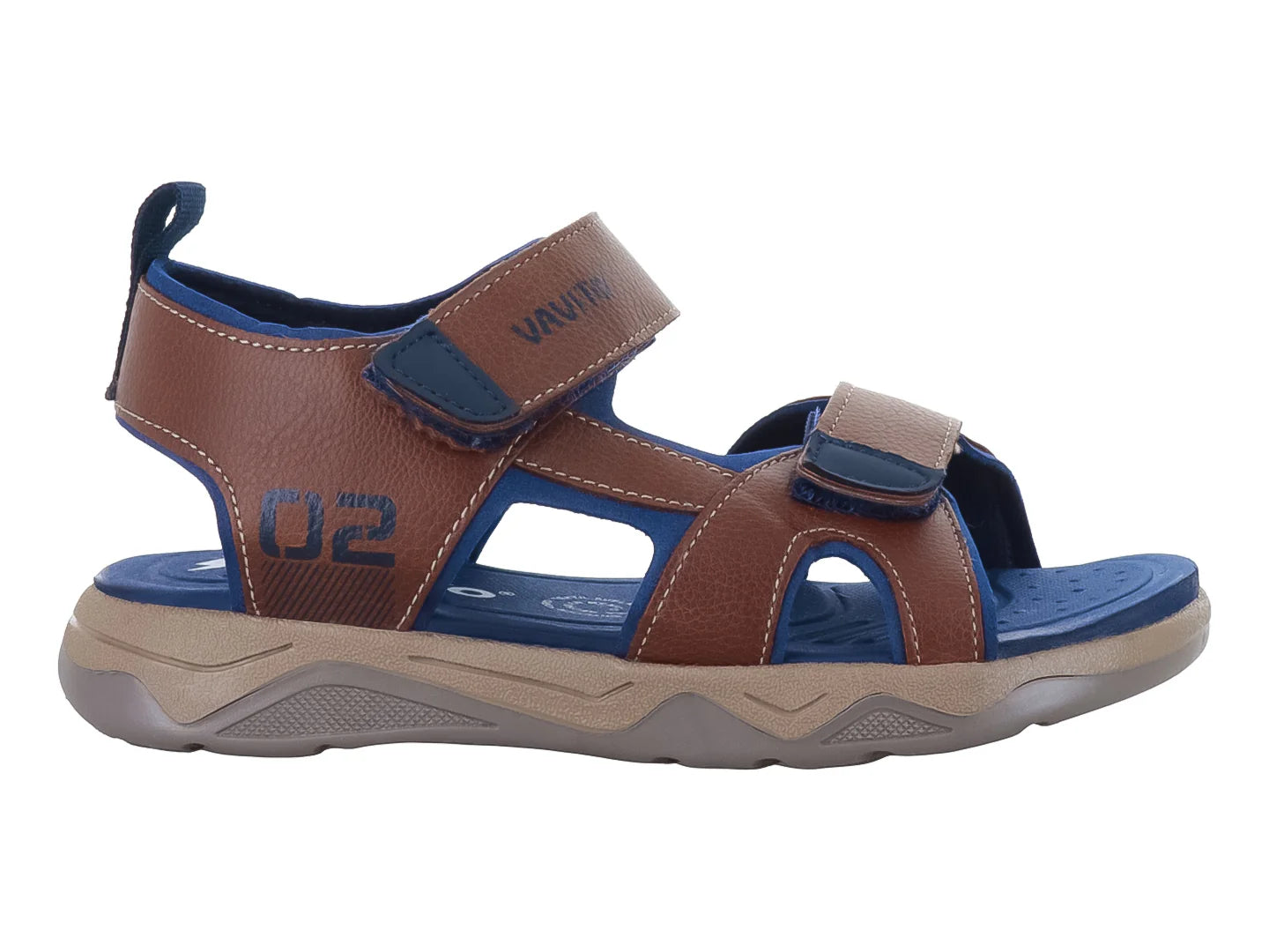 Sandalias VAVITO Color Cognac para Niño