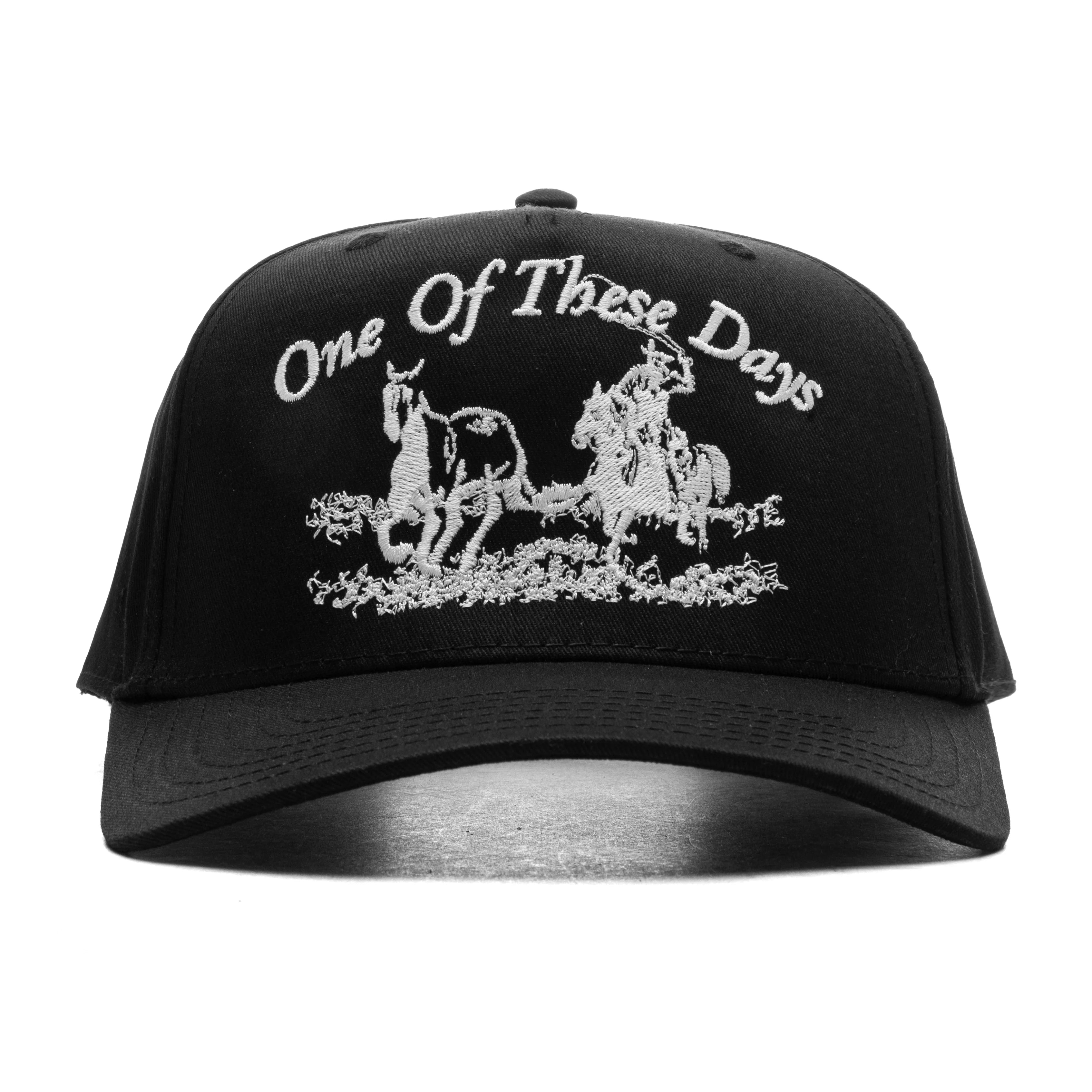 Just For A Moment 5 Panel Hat Black