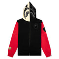 Shark Full Zip Hoodie China Black