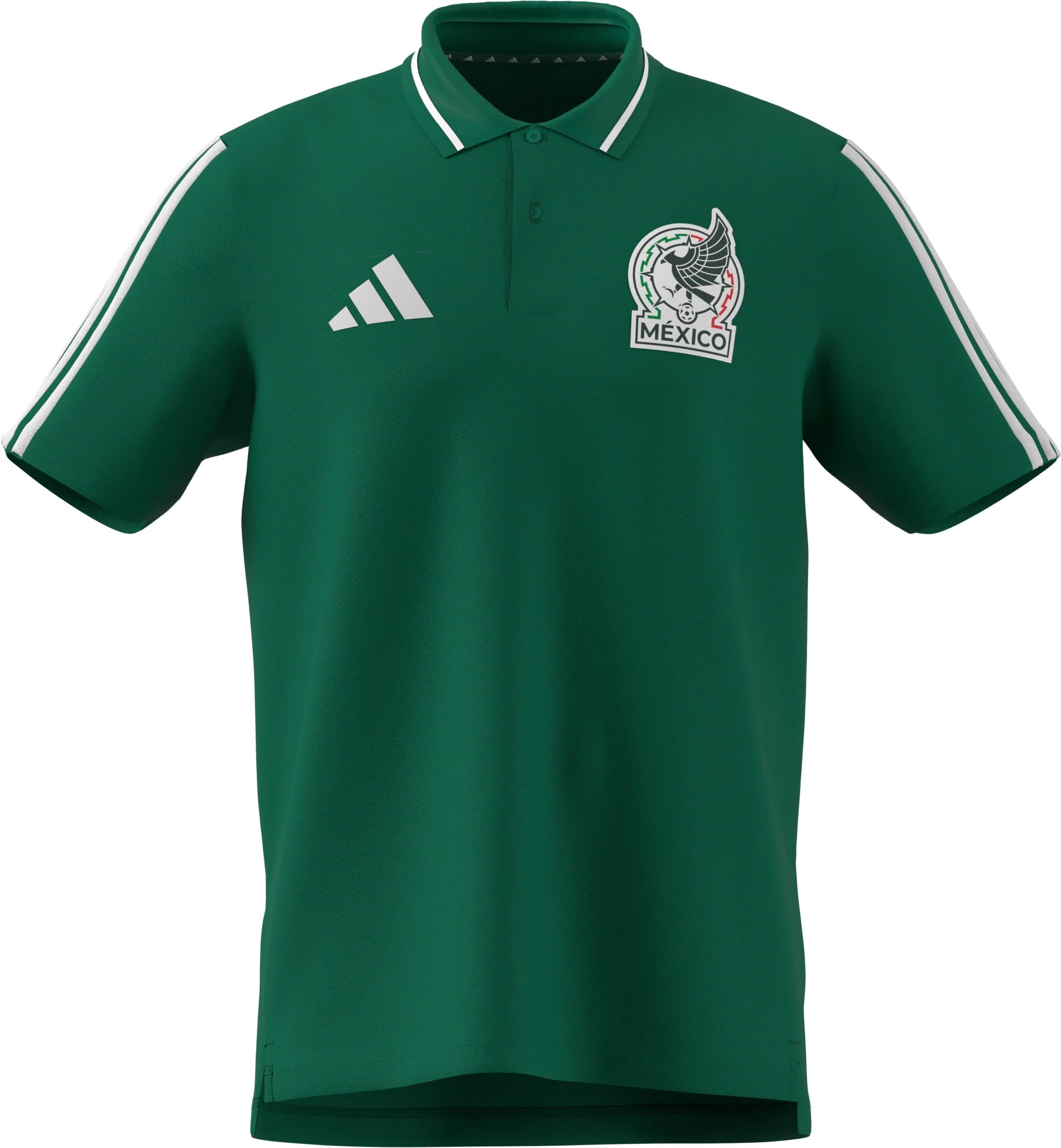 adidas Mexico DNA Mens Soccer Polo Shirt Green