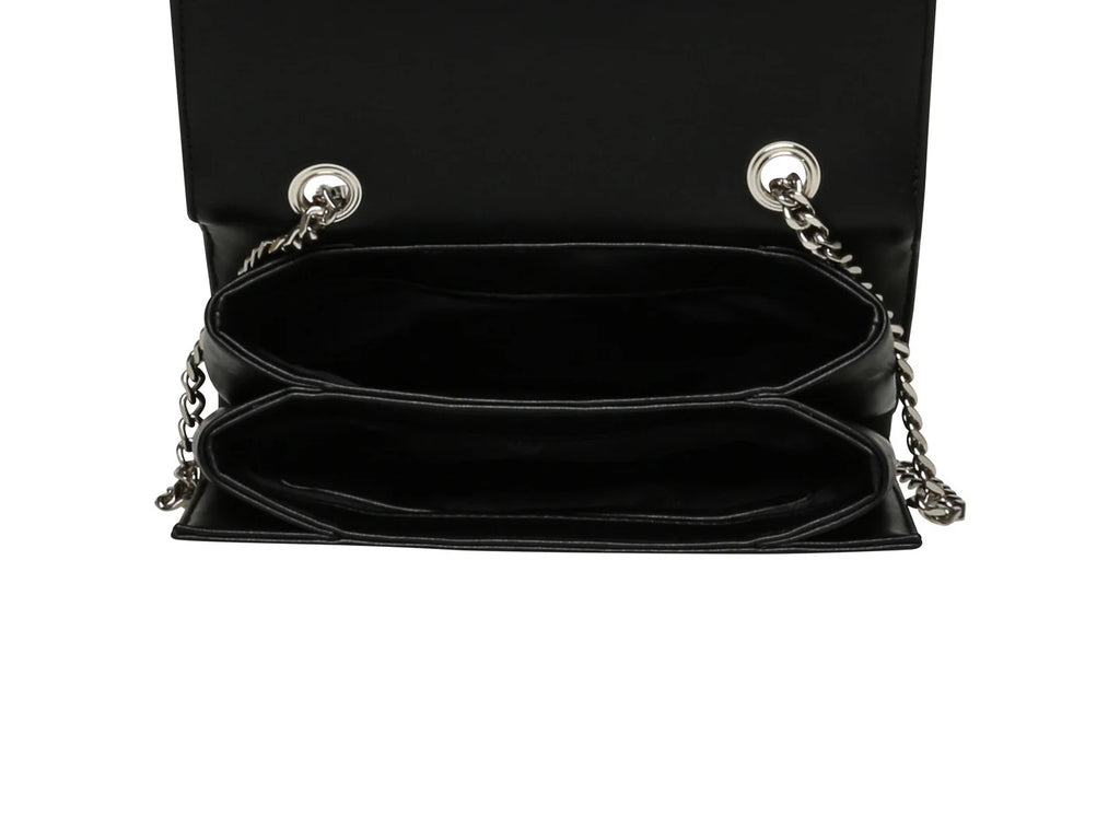 Bolsa Steve Madden Blegen Negro y Plata para Mujer
