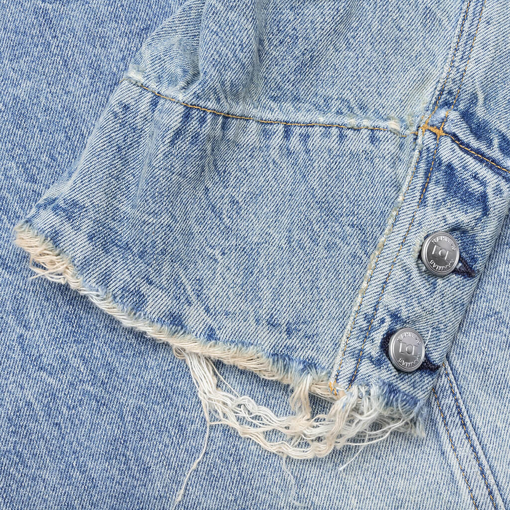 Denim Field Jacket Light Wash