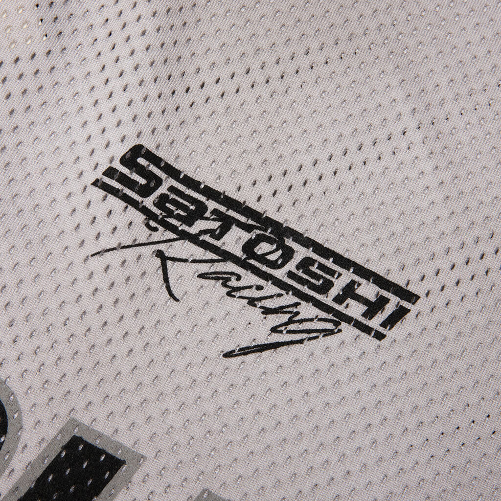 Mesh Moto Jersey White