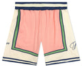 Feature x Mitchell Ness Shorts Pink