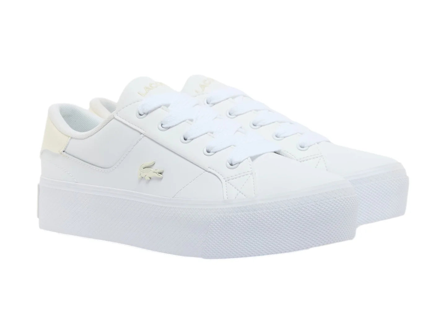 Tenis Lacoste Ziane Platform Blanco para Mujer