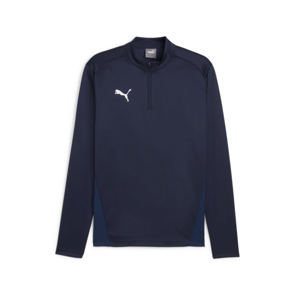 PUMA Womens Team Goal Training 1 4 Zip Top