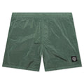 Nylon Metal Regular Fit Shorts Light Green