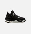 Air Jordan 4 Retro SE Grade School Lifestyle Shoe Black Grey Limit One Per Customer