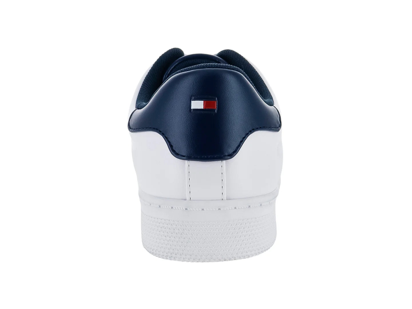 Tenis Tommy Hilfiger Blanco y Azul Marino para Mujer