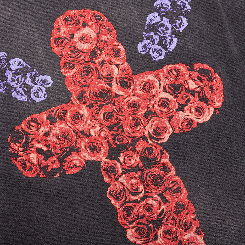 Saint Michael x Born x Raised Born Saint L S Tee Black