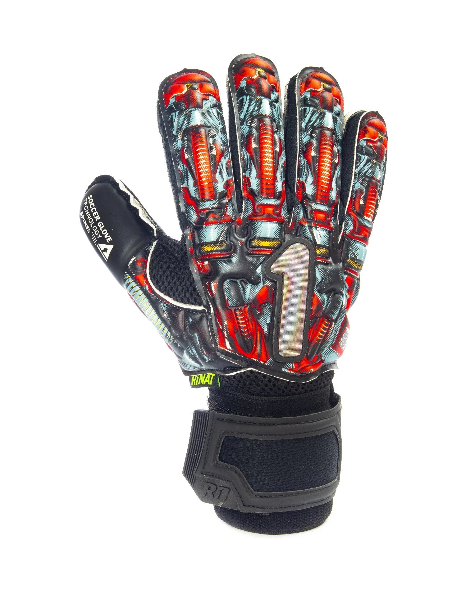 Rinat GS Asimetrik Bonik Spines Goalkeeper Gloves Red
