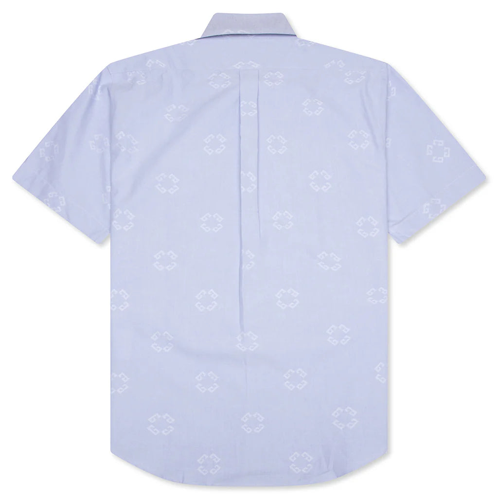 Monogram 72 Jacquard Shirt Baby Blue