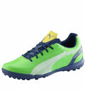 PUMA evoSpeed 5 TT Turf Soccer Cleats Green White