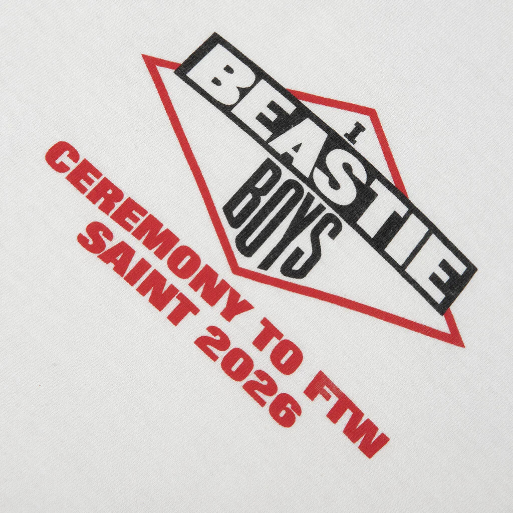 Saint M6 x Beastie Boys L S T Shirt White