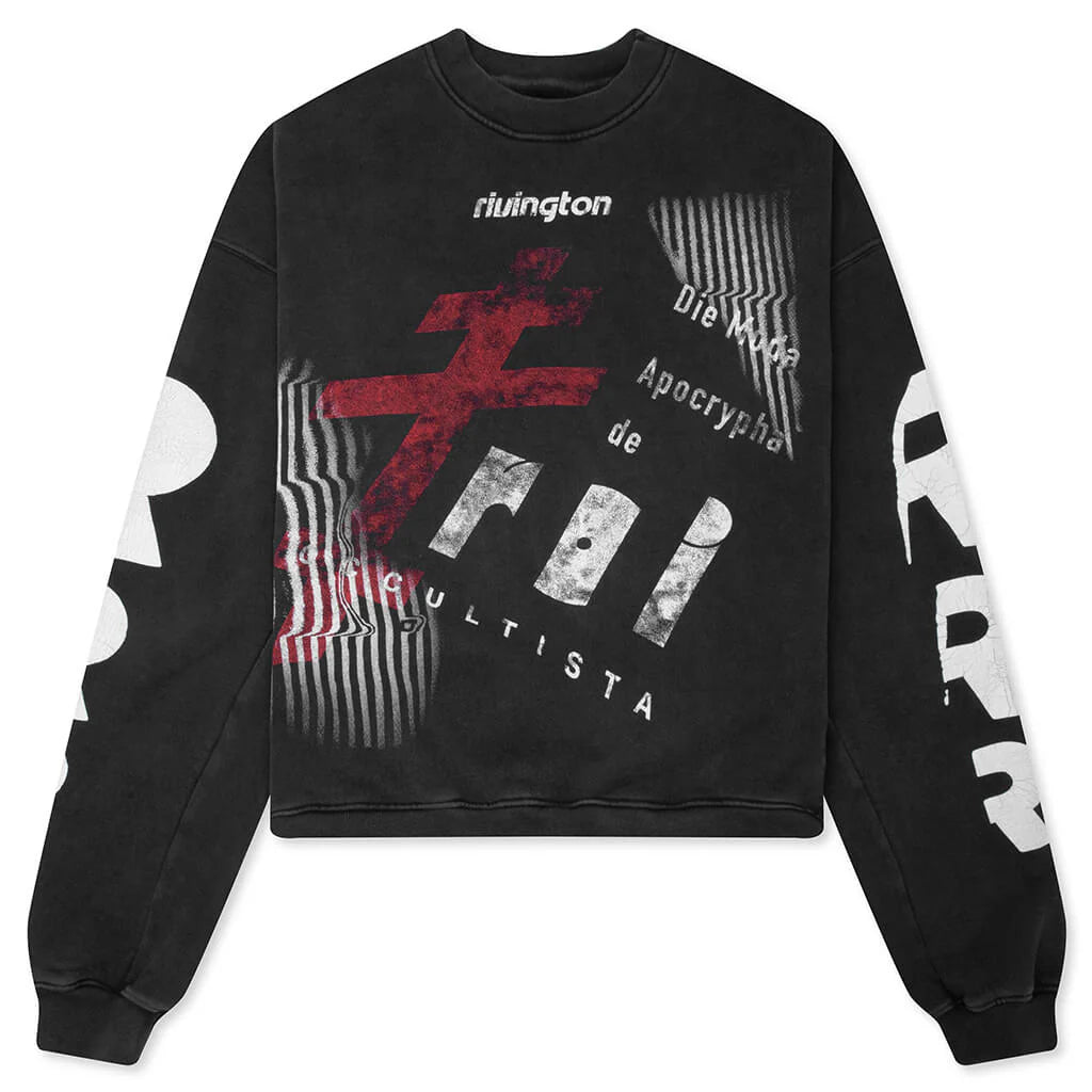 Apocrypha CVA Crewneck Mechanic Black