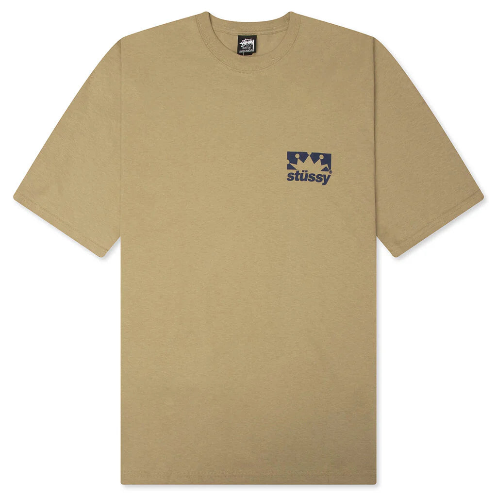 Box Crown Tee Khaki