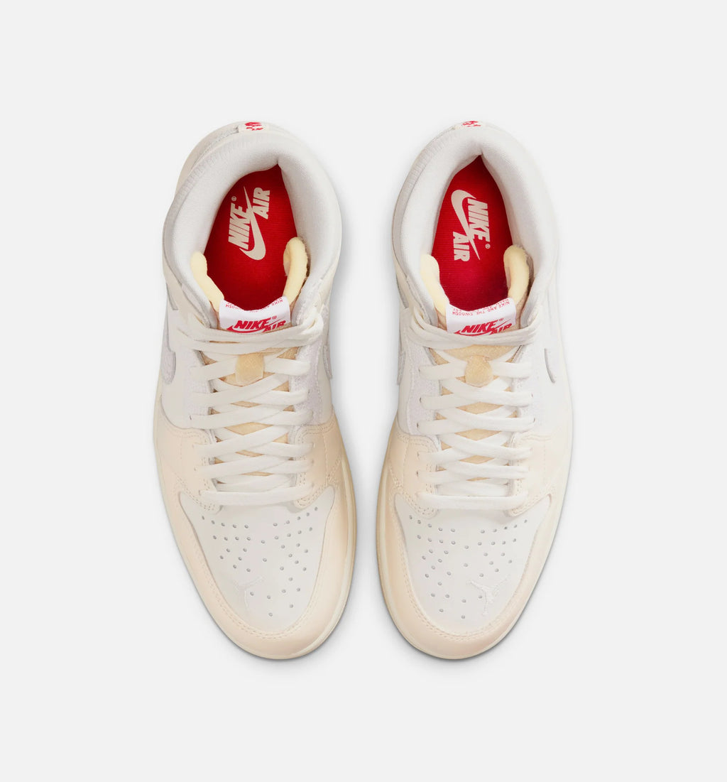 Air Jordan 1 Retro High OG Sail Mens Lifestyle Shoe Sail University Red Pale Ivory Coconut Milk Phantom