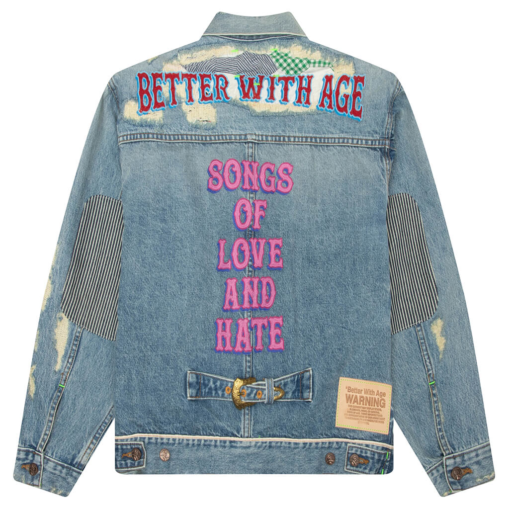 Repair Type 2 Denim Jacket Indigo