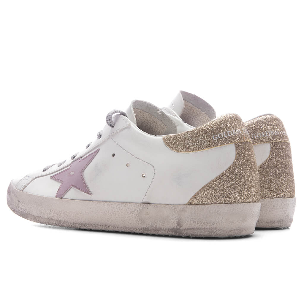 Womens Super Star White Lilac Platinum