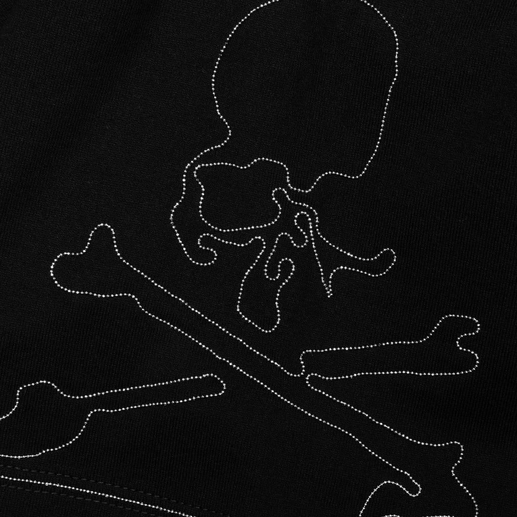 Oversized Ballchain Tee Black Silver