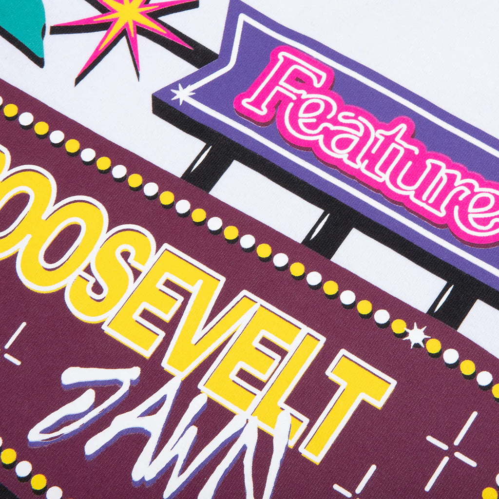 Feature x A Roosevelt Jawn Motor Inn Tee White