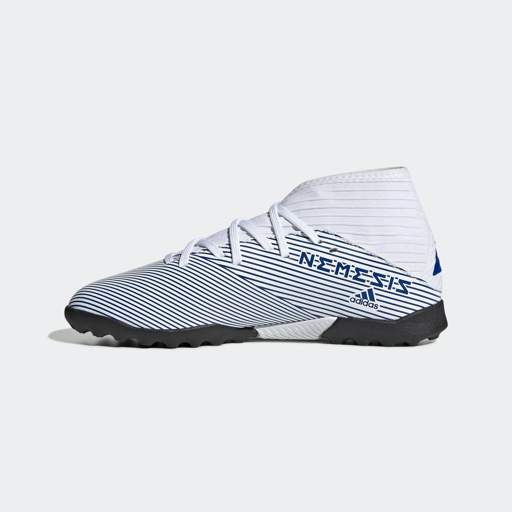 adidas Nemeziz 193 TF Turf Youth Soccer Cleats White Royal