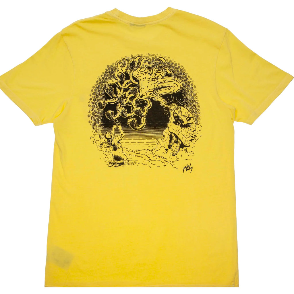 Robert Williams X Vans Vault Tee Mens T Shirt Yellow