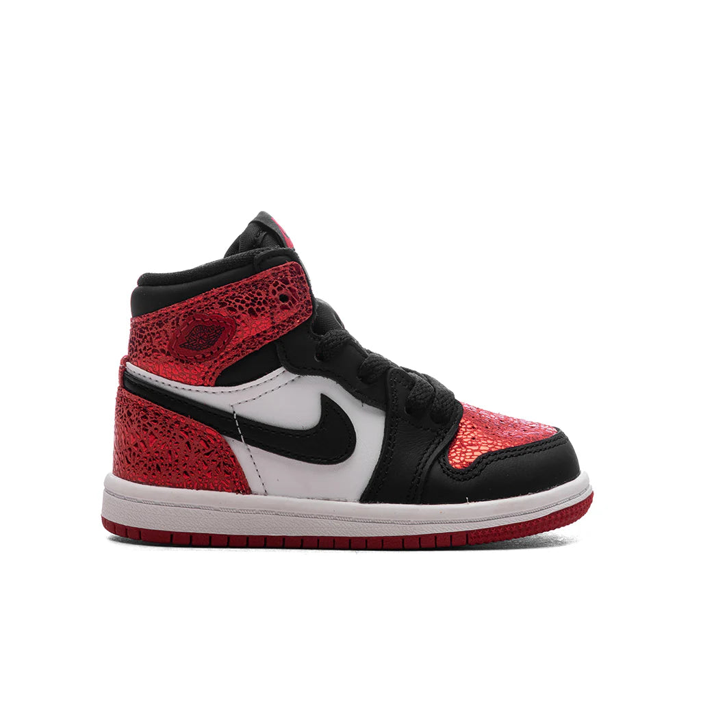 Air Jordan 1 Retro High OG Ruby TD Varsity Red Black White