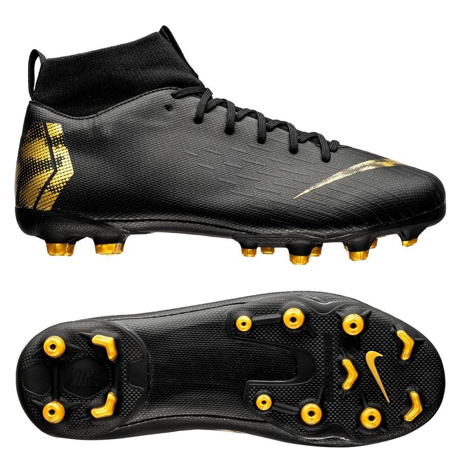 Nike JR Superfly 6 Academy FG Black Lux Metallic Vivid