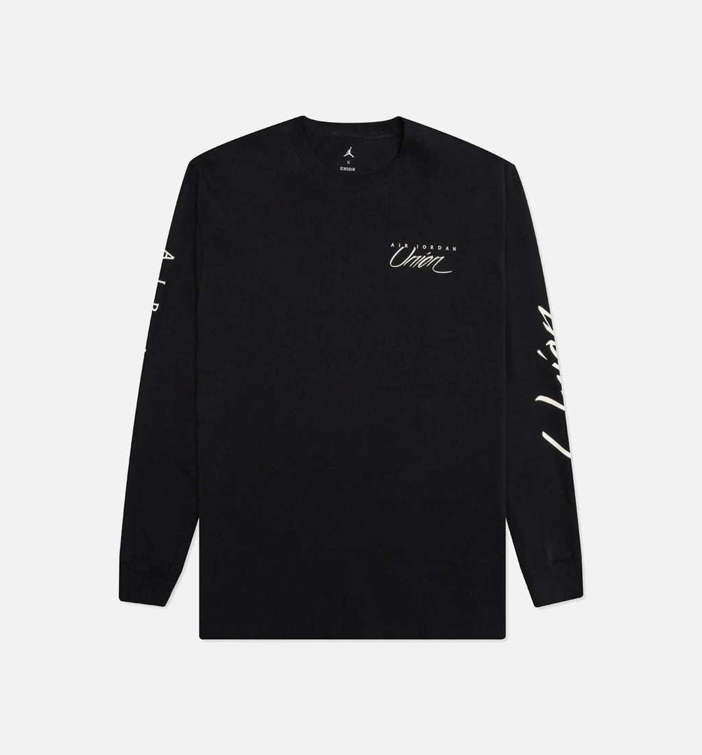 Union Tee Mens Long Sleeve Shirt Black